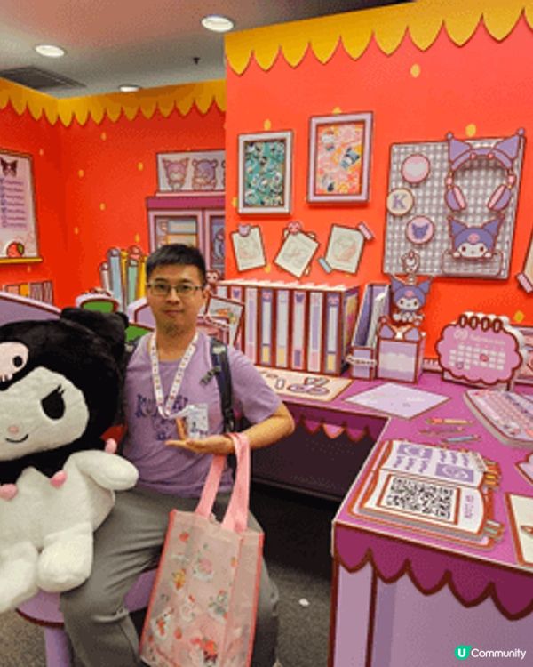 我同太太最鍾意Sanrio 角色公仔，特別係kuromi, ...