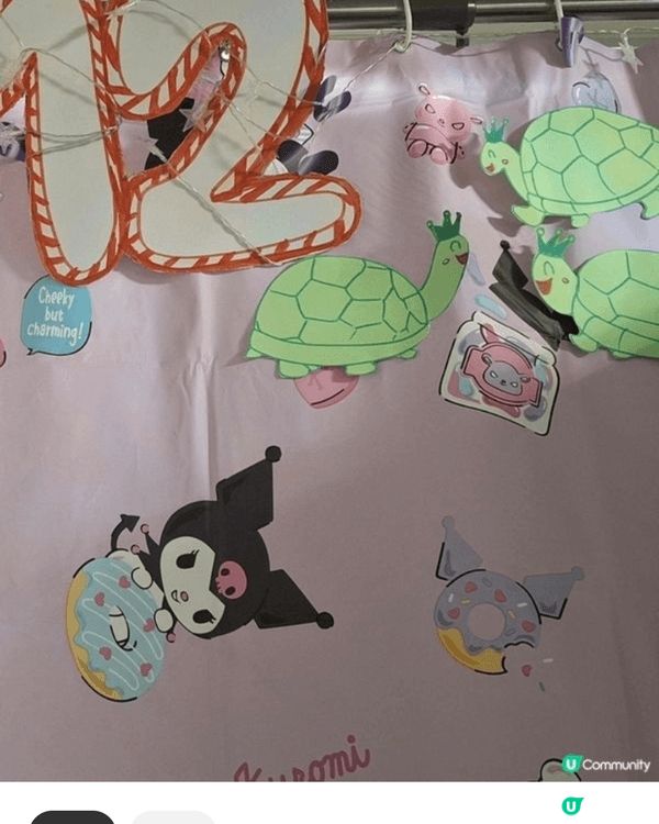 第1幅係荃灣，我鍾意kuromi,原因係2007年教課餘託管...