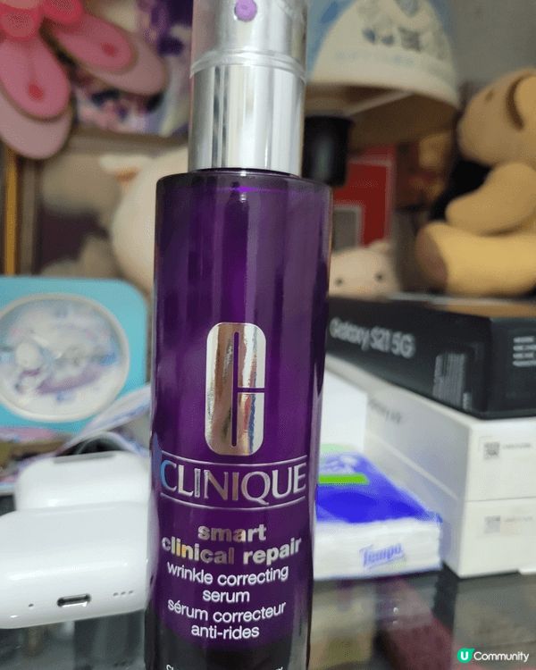 CLINIQUE 品牌 一套嘅 臨床修復講就精華及抗皺矯正霜...