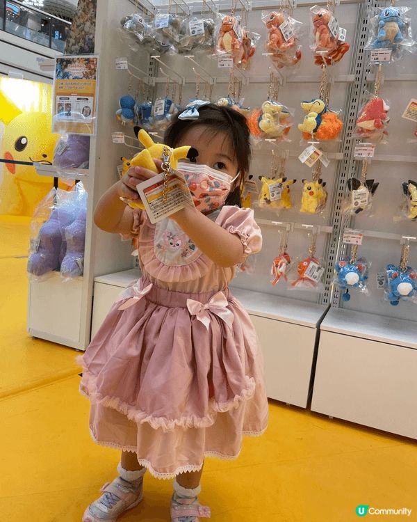 去圍方Pokémon快閃店，雖然唔大但係好多大大小小既公仔比...