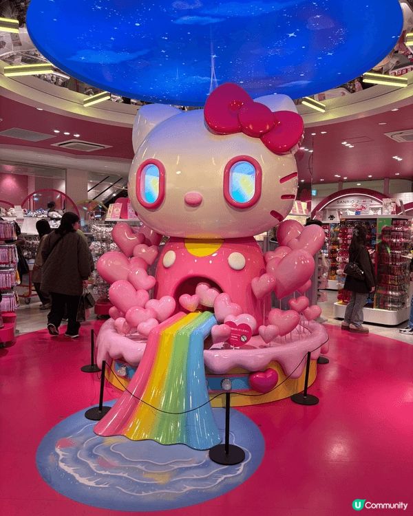 位於東京原宿竹下通的 Sanrio 原宿旗艦店