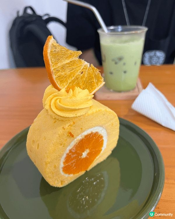 長洲隱世小店☕️蜜柑蛋捲🍊最愛