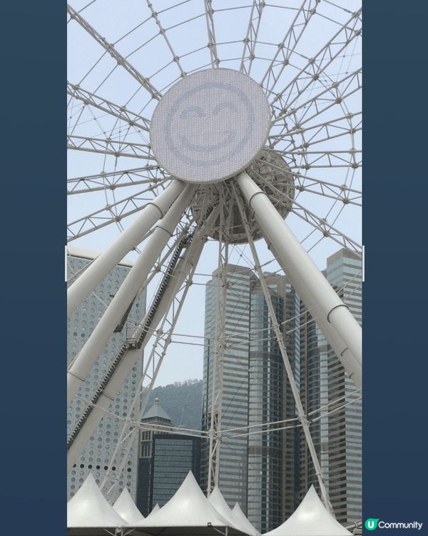 山頂纜車中環摩天輪北角維港匯萃酒店海旁公園，尖沙咀鐘樓