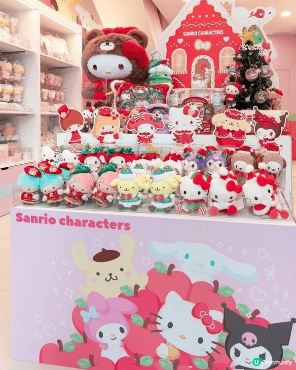 5層的Saniro大樓，我特別對Hello Kitty情有獨...