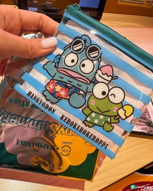 新加坡的壽司郎推出了與Sanrio 角色聯成的夏日美食，兩款...