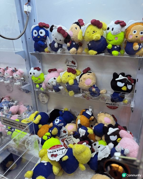Sanrio pop up store 夾公仔機勁好玩，又多...