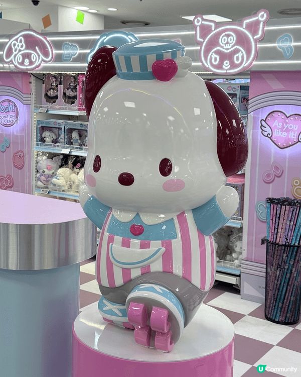 我好鍾意Sanrio， 所以去旅行見到我都會打卡。 圖中有我...