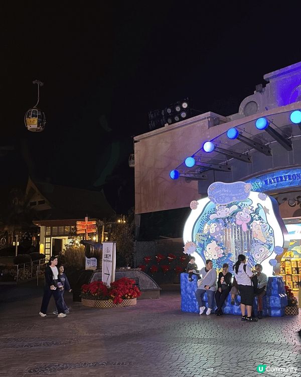今次係小朋友第一次去海洋公園同爸爸生日就遇上 Sanrio....
