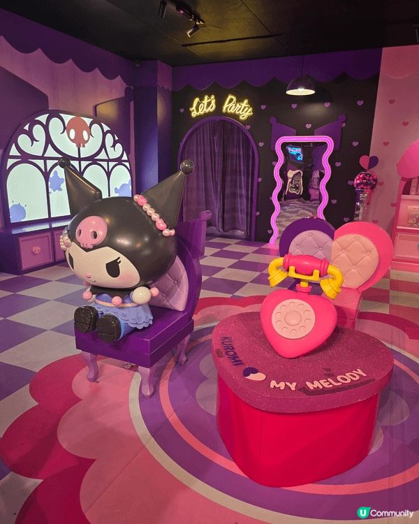 最愛的kuromi 貪玩去了海洋公園, 作為fans 的我當...