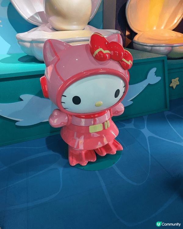海洋公園。因為hellokitty 好可愛，中學時期一直喜歡...