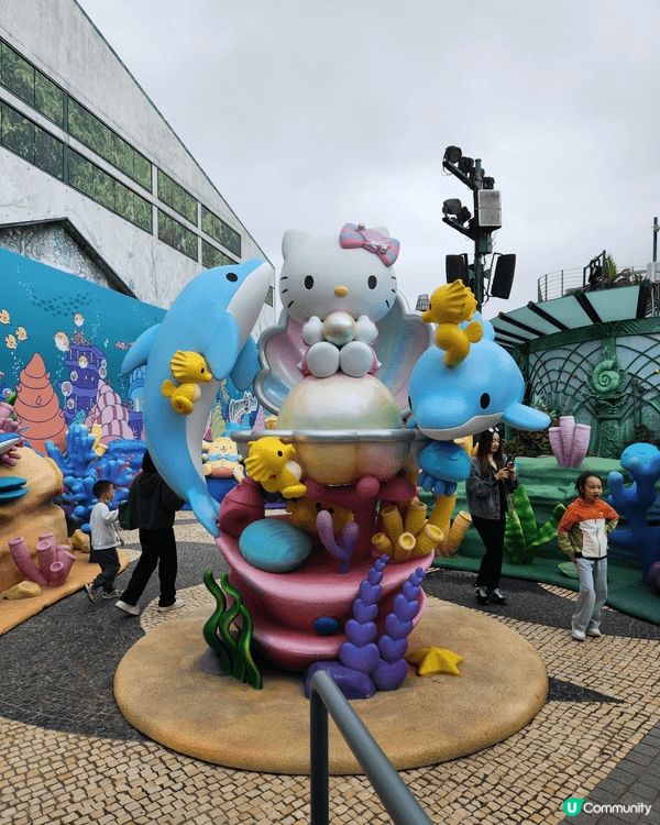 海洋公園。因為hellokitty 好可愛，中學時期一直喜歡...
