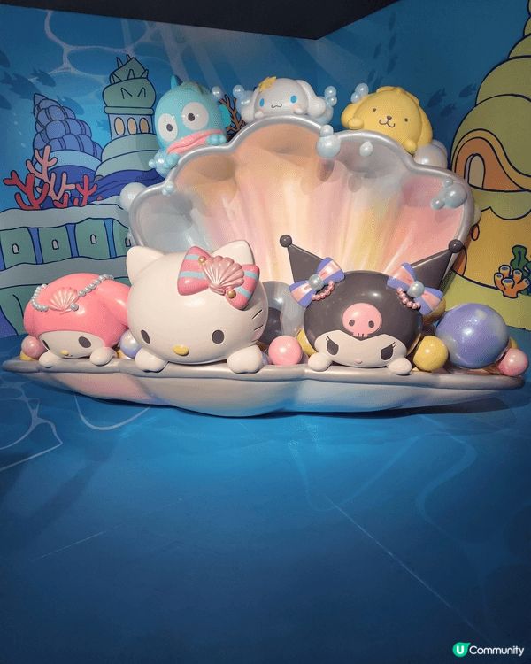 海洋公園。因為hellokitty 好可愛，中學時期一直喜歡...
