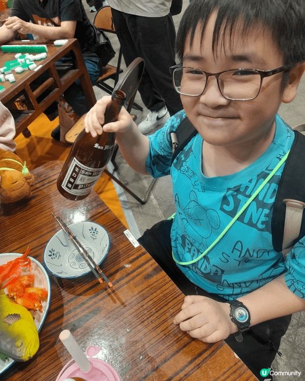 帶仔仔去會展試食節，大飽口福之餘，有特色攤位供打卡，仲有表演...