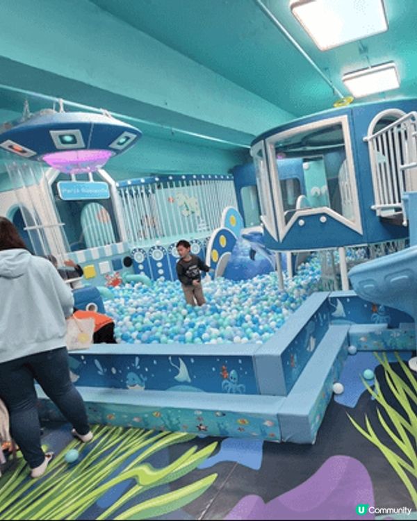 是日同學仔生日, 在荃灣海洋樂園BB Ocean搞生日會, ...