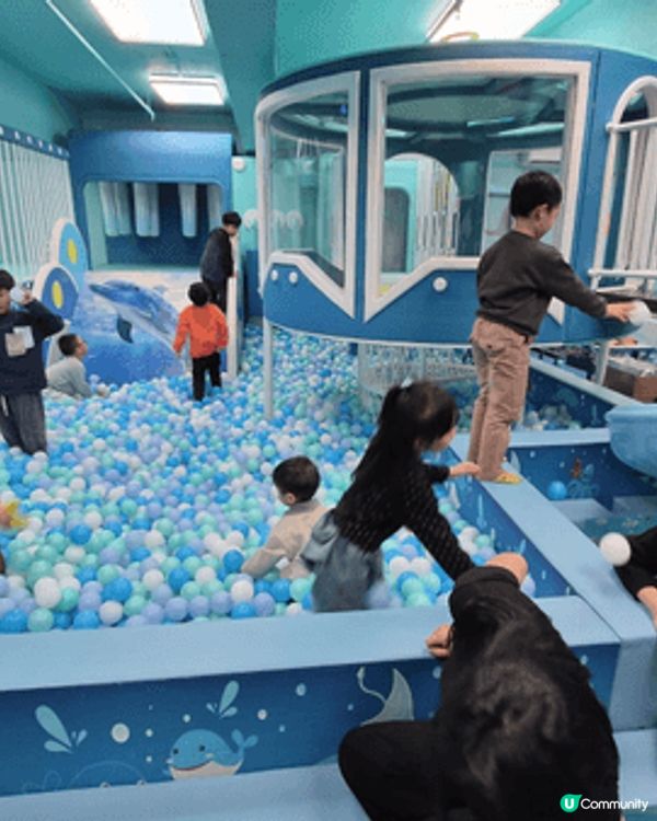 是日同學仔生日, 在荃灣海洋樂園BB Ocean搞生日會, ...