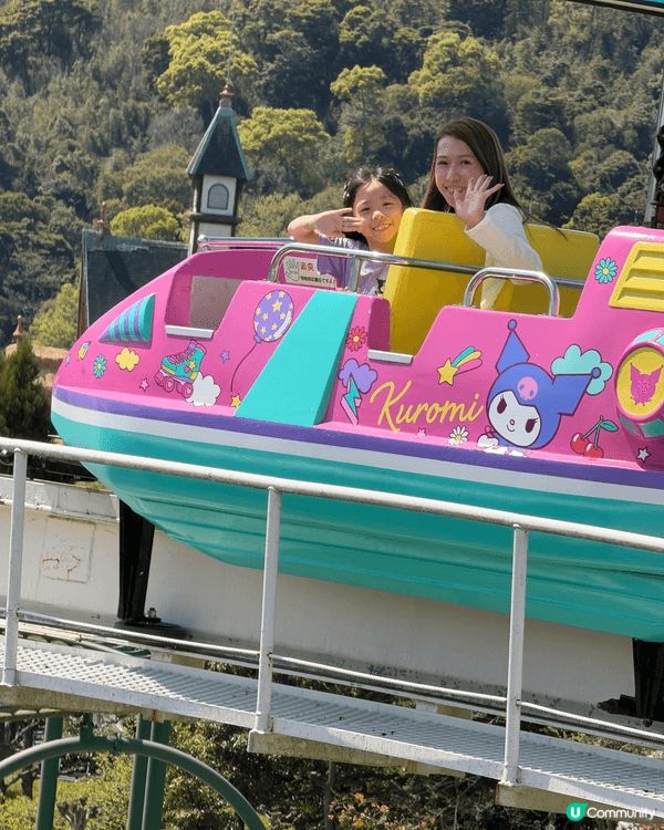 九州Hello Kitty Land，女兒超級喜歡Kurum...