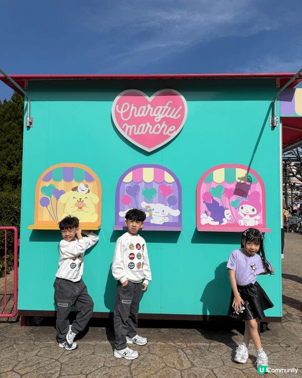 九州Hello Kitty Land，女兒超級喜歡Kurum...
