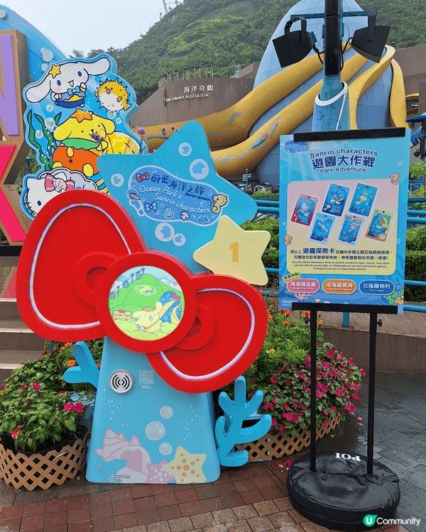 今個週末同屋企人去咗海洋公園玩，真係由朝到晚都咁精彩！除咗睇...