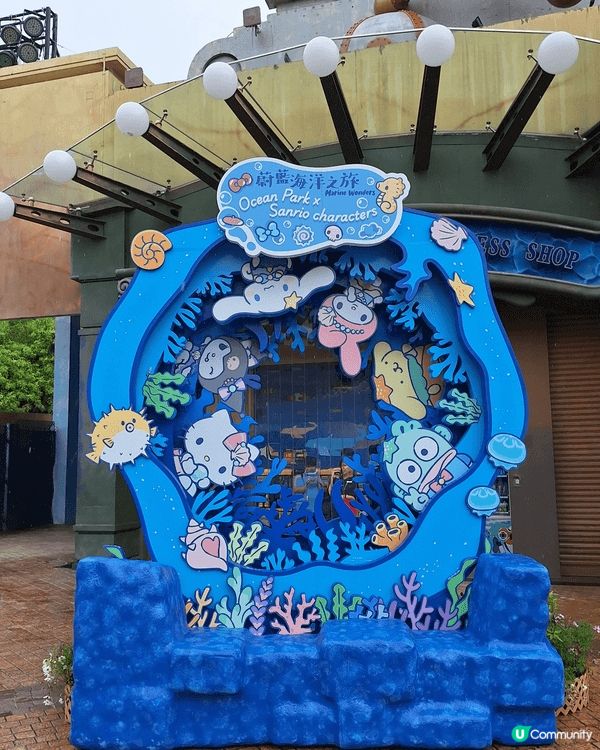 今個週末同屋企人去咗海洋公園玩，真係由朝到晚都咁精彩！除咗睇...