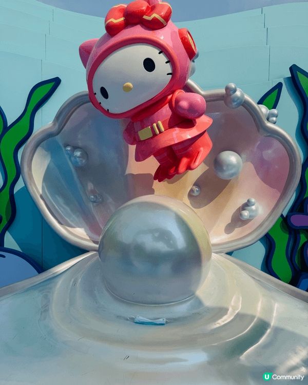 海洋公園新加入唔少Sanrio characters打卡點同...