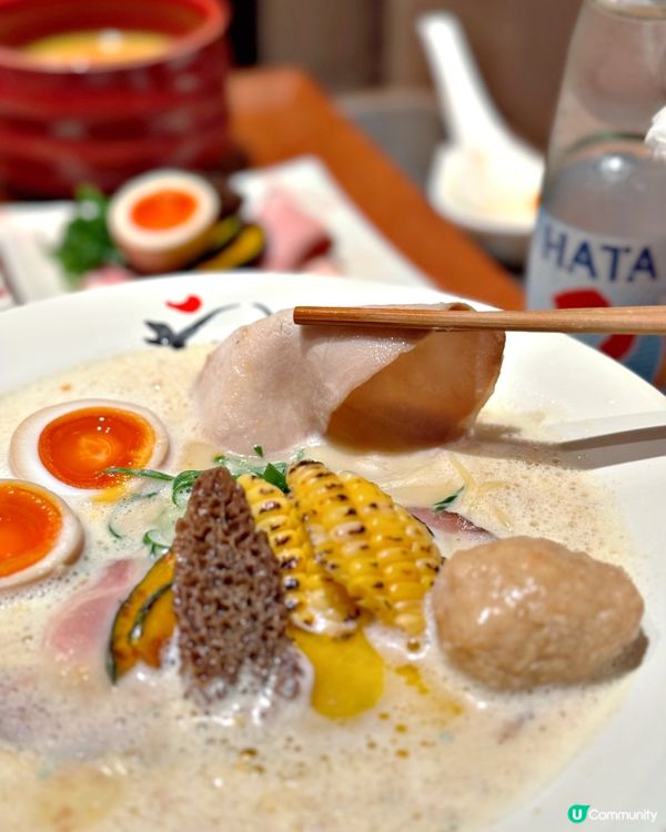 雲朵般的雞白湯☁️九龍灣拉麵店新登場🍜