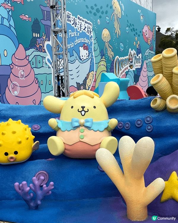 好鐘意Sanrio ！之前已經去了海洋公園一次，勁多勁靚打卡...