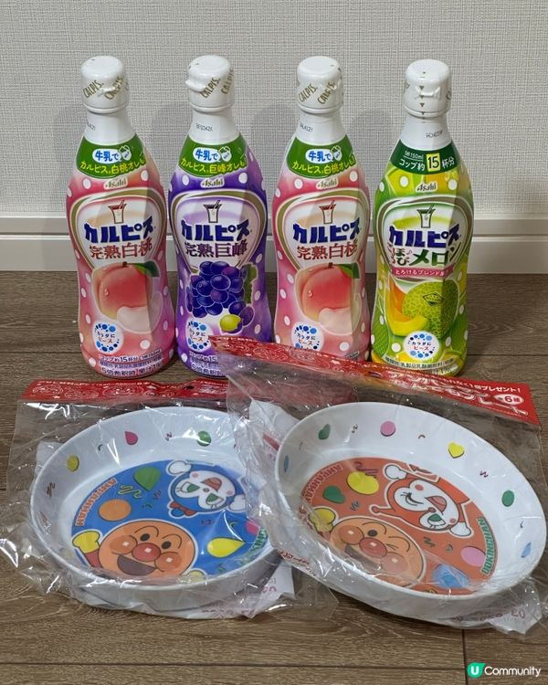 日本超市免費麵包超人碟