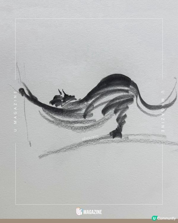 插畫家用黑白線條勾勒超生動「貓奴日常」                                                    