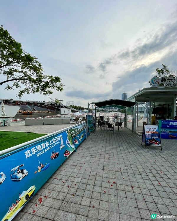深圳歡樂海岸｜$58吹海風踩船仔🌊🛥️