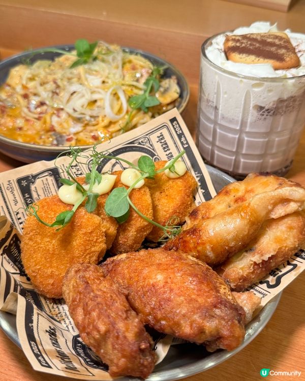 原條燒鰻魚超吸晴👀$28任食甜品Cafe