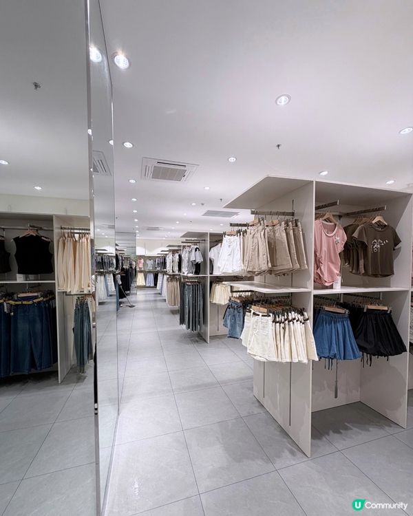 深圳新開600m²自助女裝店｜¥39起入手韓系、休閒風等穿搭
