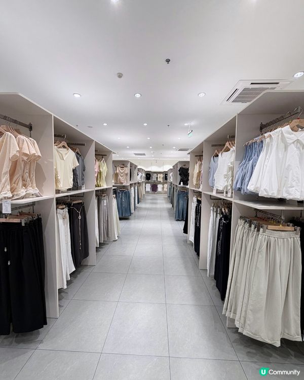 深圳新開600m²自助女裝店｜¥39起入手韓系、休閒風等穿搭