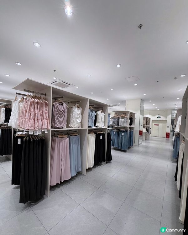 深圳新開600m²自助女裝店｜¥39起入手韓系、休閒風等穿搭