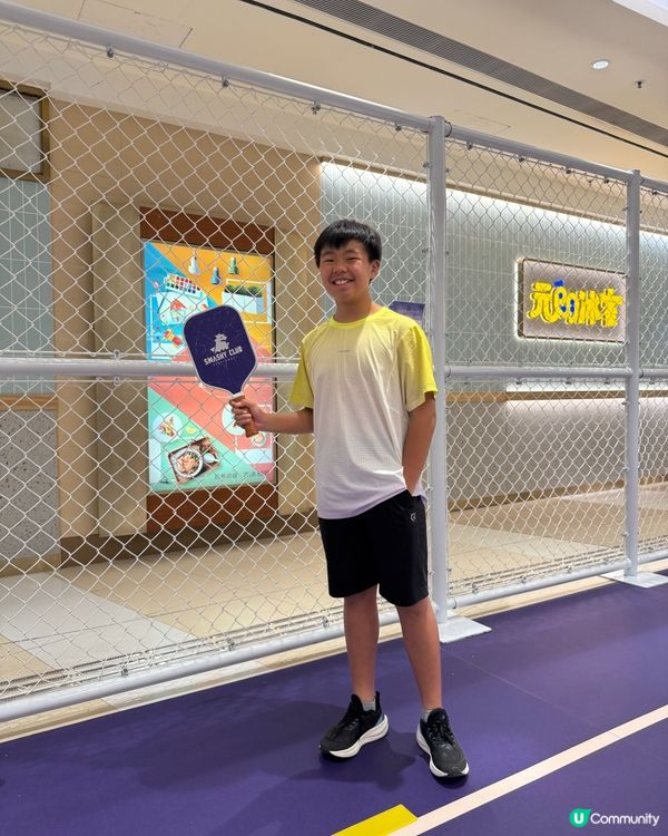 Pickleball打到停唔到🤭