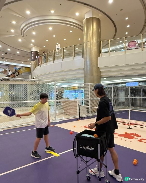 Pickleball打到停唔到🤭
