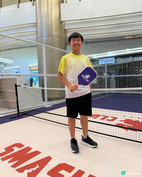 Pickleball打到停唔到🤭