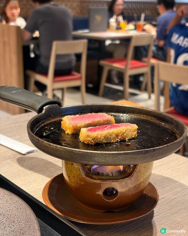 行airside之前同朋友試左呢間京都勝牛