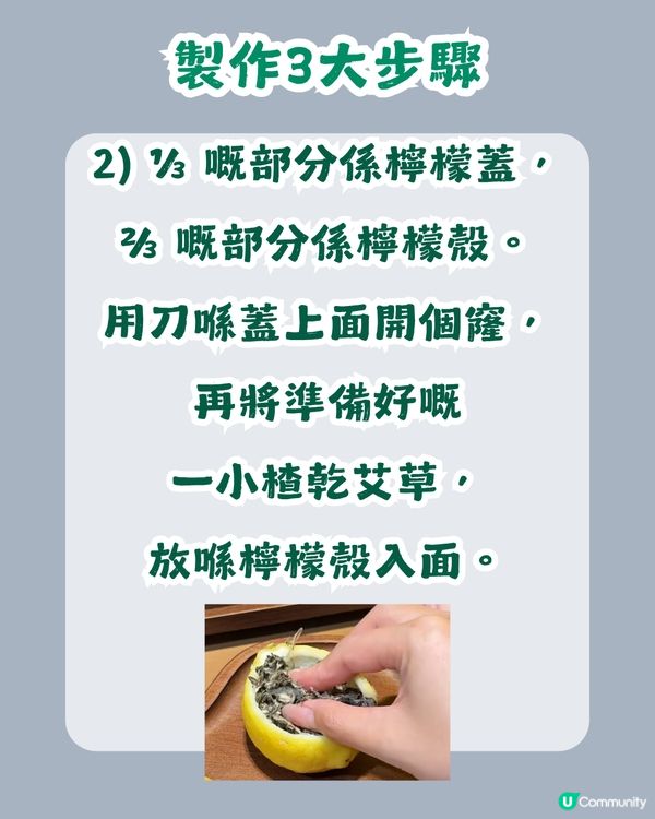 ⏰ 1分鐘學識！廢物利用自製「檸檬皮驅蚊香薰」好用過買？3步完成天然防蚊大法，夏日必學！🍋🚫
