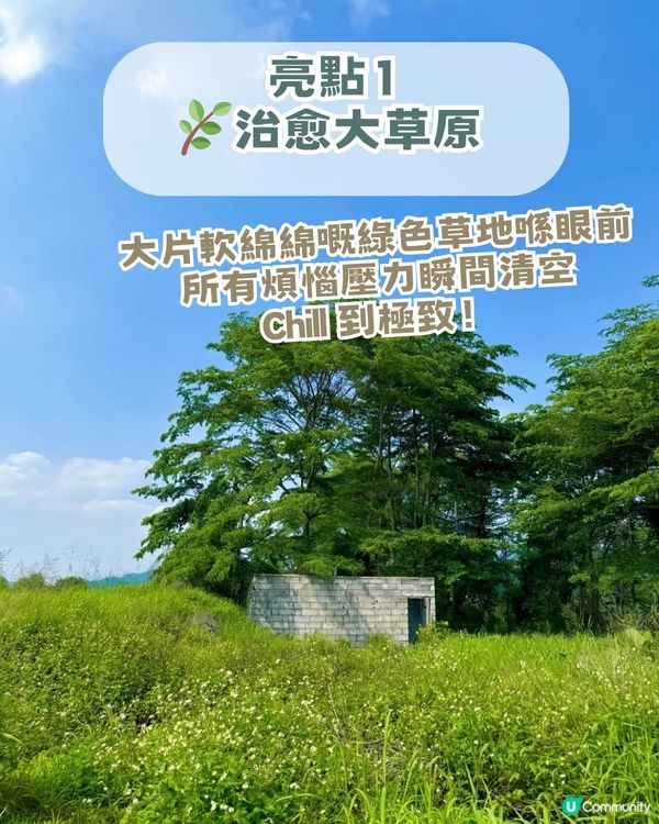 深圳隱藏版「宮崎駿秘境」! 闖入漫畫草地場＋古風古塔！