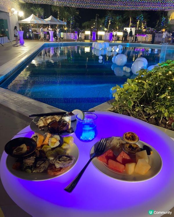 麗豪酒店pool party
