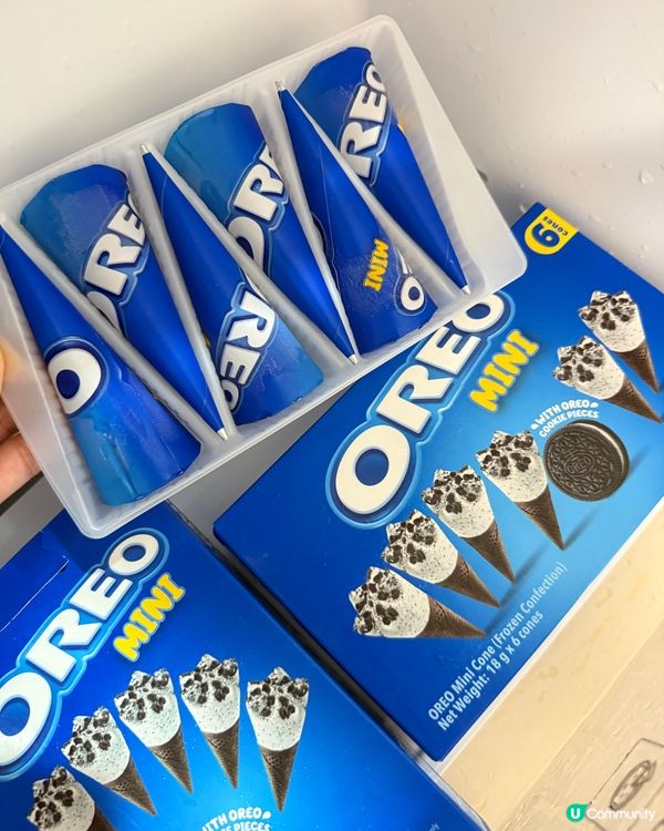 OREO原來出咗迷你版雪糕😍🍦