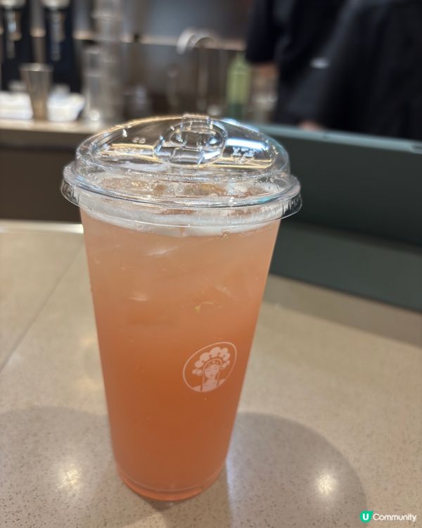 試飲新野！霸王茶姬羅勒桃🍹✨