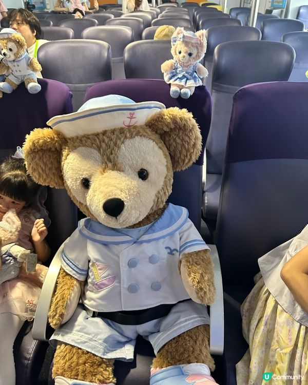 Duffy and Friends齊坐船✨💨 興奮變失望？😭😩