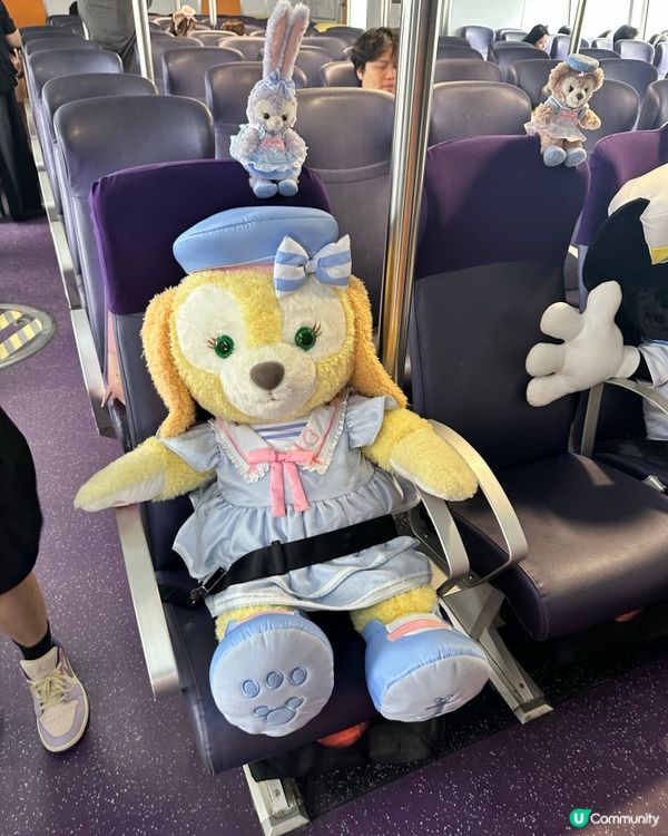 Duffy and Friends齊坐船✨💨 興奮變失望？😭😩