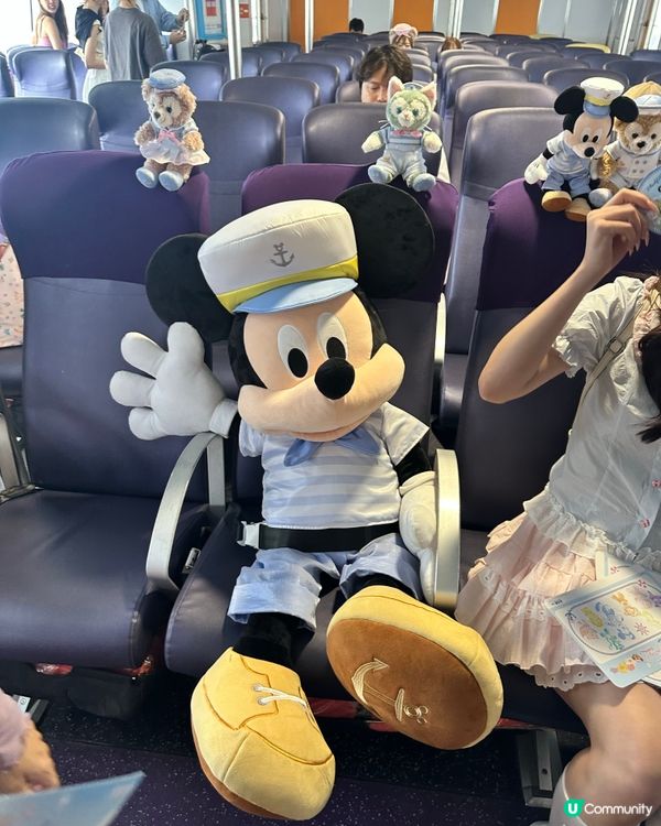 Duffy and Friends齊坐船✨💨 興奮變失望？😭😩