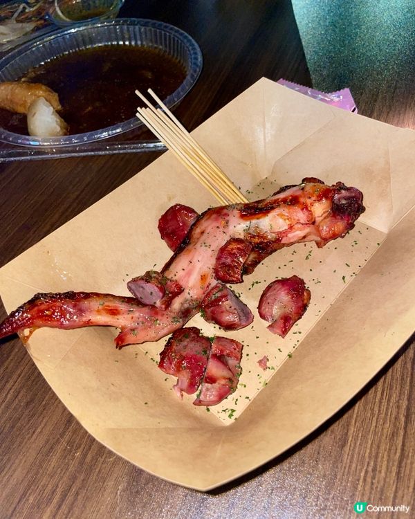 夜市 $10 吊燒雞全翅！🍗😋