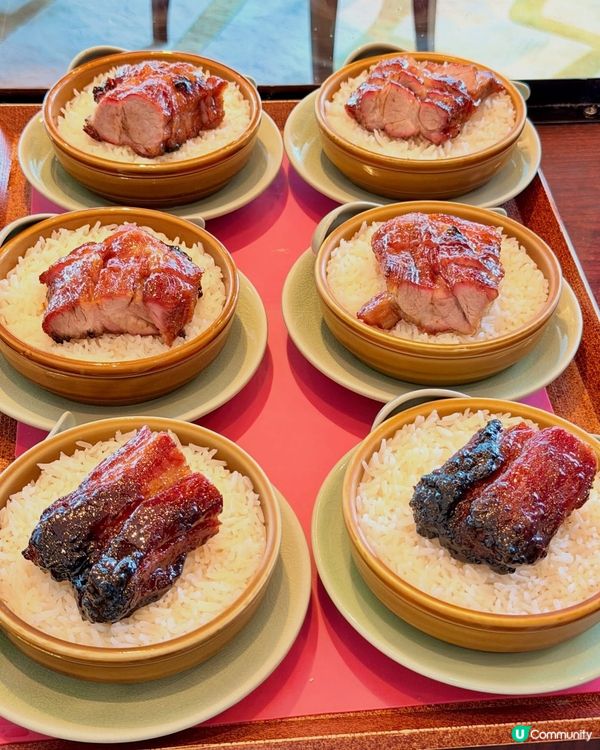 沙田18🌟！玫瑰叉燒豬油飯📸💯