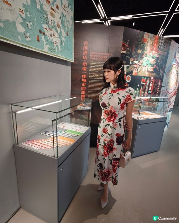 旗袍港蹤影！💭 復古旅港展覽🌟