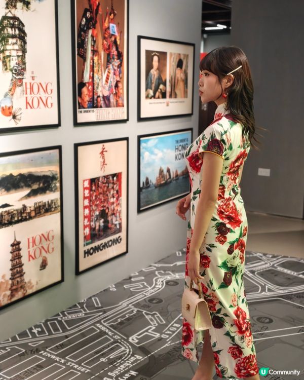 旗袍港蹤影！💭 復古旅港展覽🌟