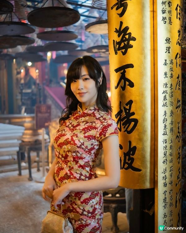 文武廟旗袍夢✨🏮